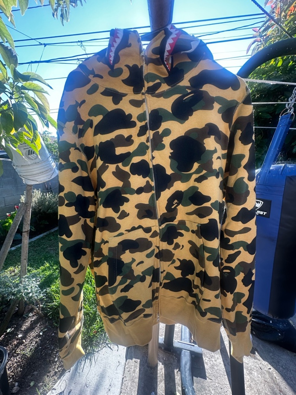 BAPE PONR Full Zip Up Hoodie
